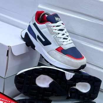 Diesel S-TYCHE LL Trainers White Red