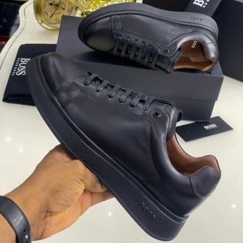 Hugo Boss Sneakers Leather All Black
