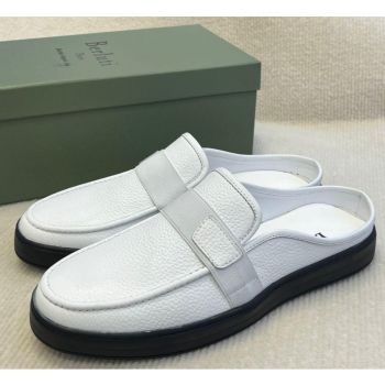 Berluti Leather Shoe Half shoes White
