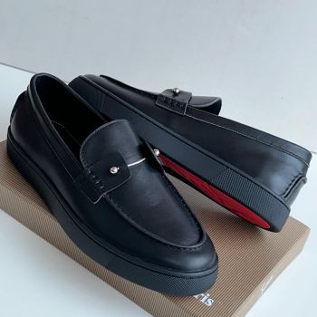 CL Chambelisneak Leather Sneakers All Black
