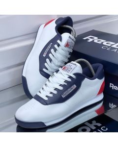 Reebok Classic Leather White Blue
