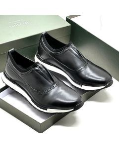 Berluti Leather Shoe Black