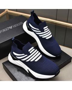 Emporior Armani Sneakers Navy Blue