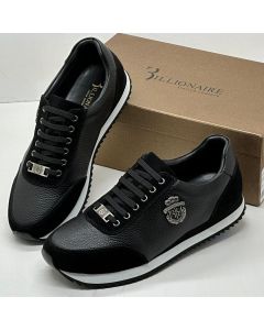 Billionaire Sneakers Leather Black