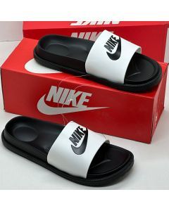 Nike Soft Slide Black White