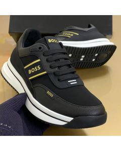 Hugo Boss Lace up Sneakers Black