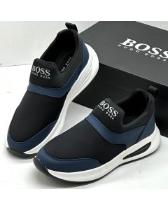 Hugo Boss Sneakers Black Blue