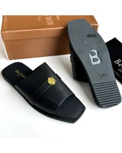 Berluti Slide Slippers Black