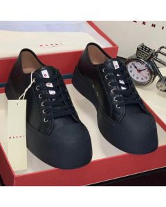 Marni Pablo Leather Sneakers Black