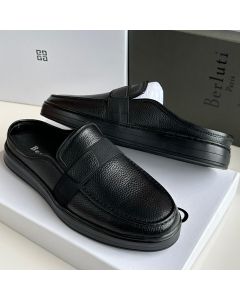 Berluti Leather Shoe Half shoes Black