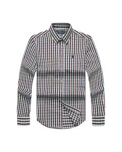 Prl Long Sleeve Checkered Shirt