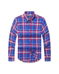 Prl Long Sleeve Checkered Shirt