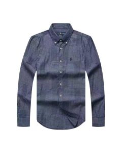 Prl Long Sleeve Checkered Shirt