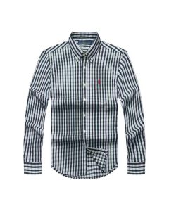 Prl Long Sleeve Checkered Shirt