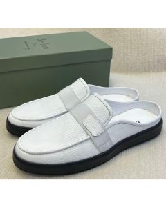 Berluti Leather Shoe Half shoes White