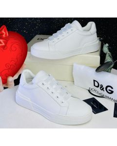 D & G Sneakers White
