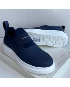 Alexander Mcqueen Slip-On Sneakers White Blue