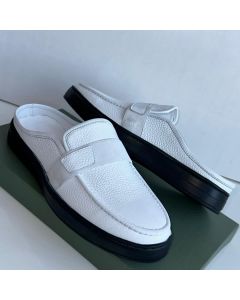 Berluti Leather Shoe Half shoes White