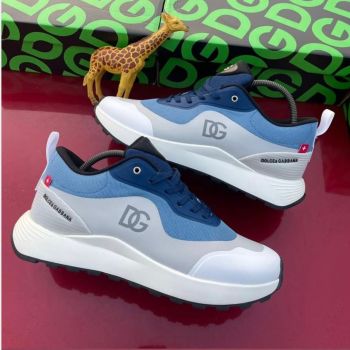 D & G Sneakers White Blue